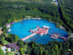 Thermal-See von Hevis   Ungarn - Luftaufnahme